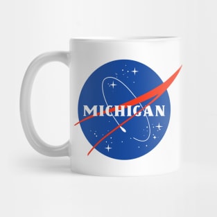 Michigan Astronaut Mug